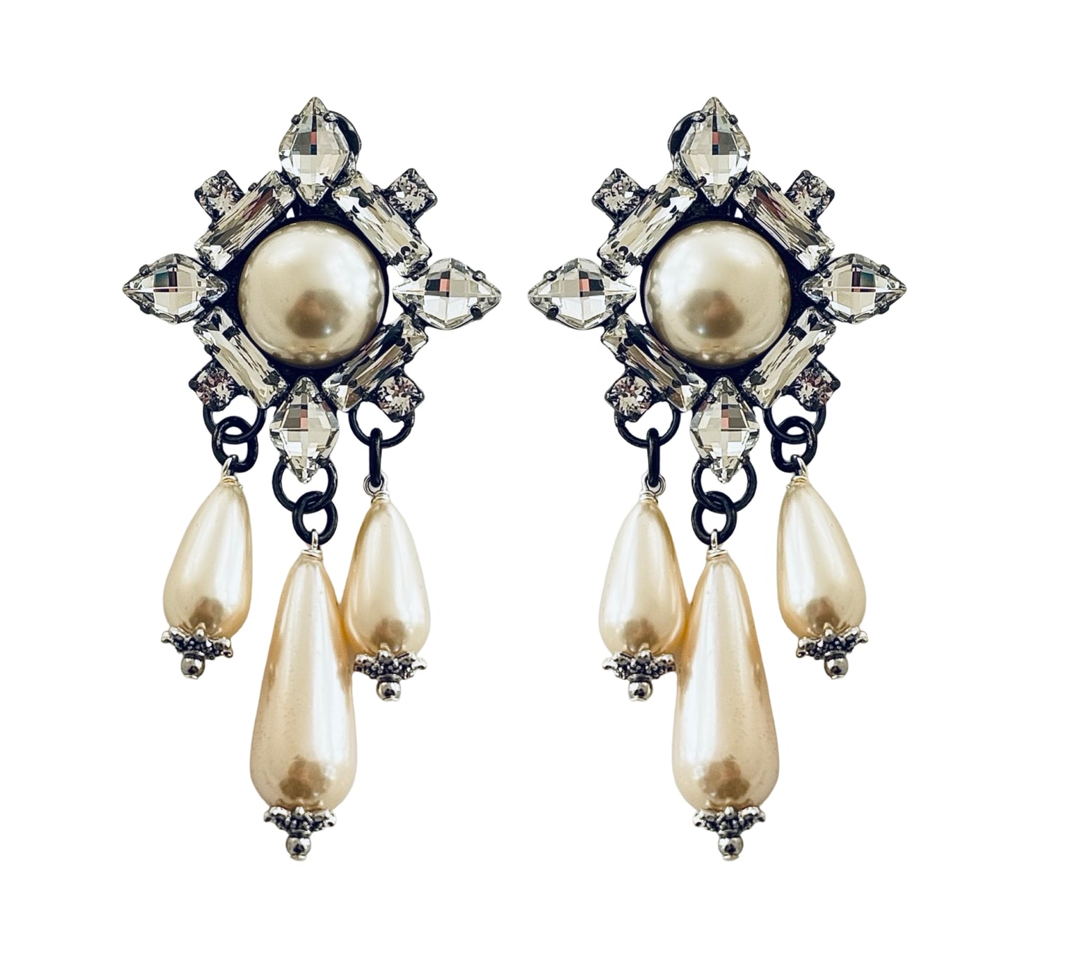 House of Emmanuele Anastasia Drop Earrings