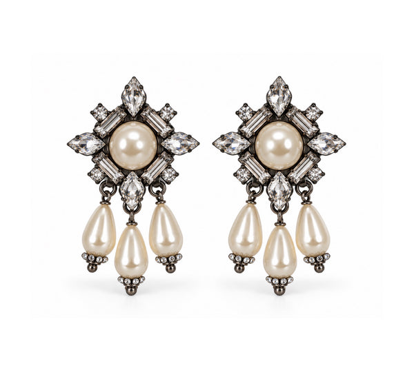 MIDNIGHT MUSE CATHEDRAL EARRINGS - SS26OC