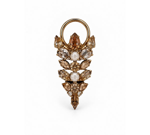 CRYSTAL SCORPIO RING - SS26OC