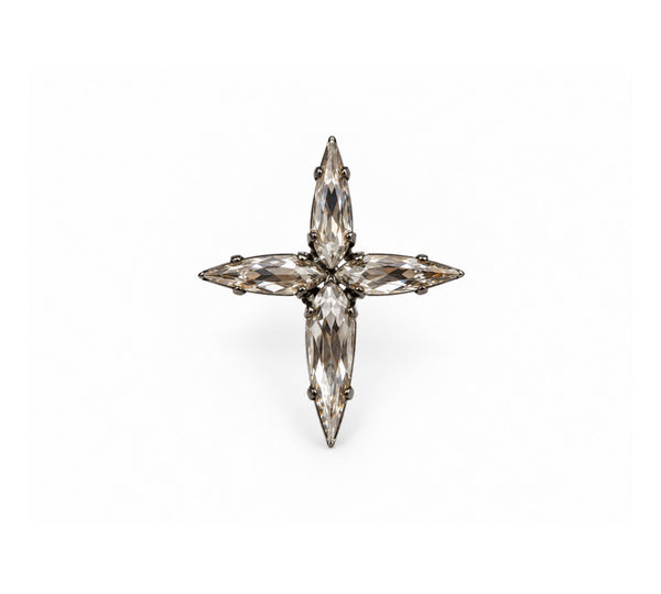 MINI TITAN CROSS EARCUFF - SS26OC