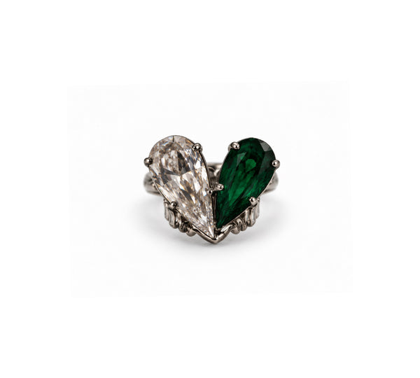 EMERALD HEART RING - SS26OC