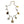 Load image into Gallery viewer, GYPSY MADONNA JET PENDANT NECKLACE
