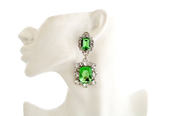 Dynasty Angelina Peridot Earrings