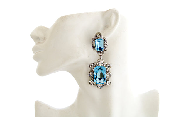 Dynasty Angelina AquaMarine Earrings