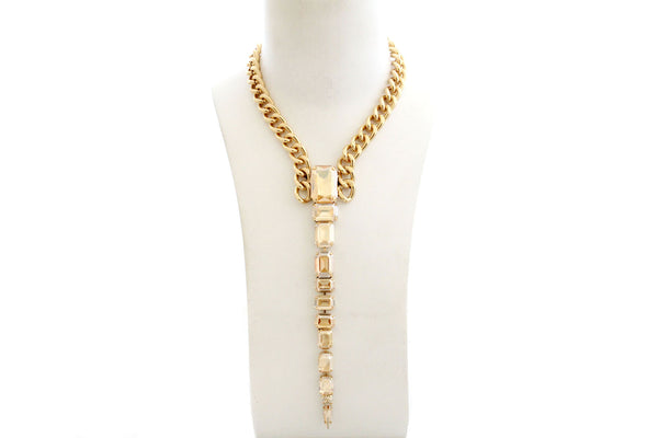 PANTHER DYNASTY ELIZA GOLD NECKLACE