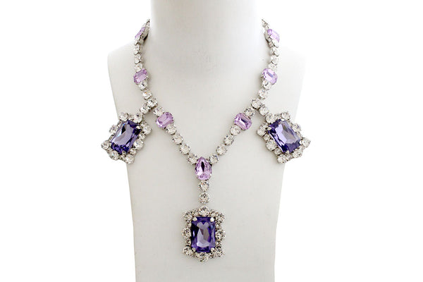 Dynasty Amelia Lilac Amethyst Pendant Necklace