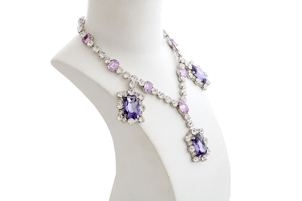 Dynasty Amelia Lilac Amethyst Pendant Necklace