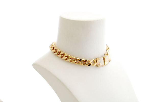 PANTHER DYNASTY IZA GOLD CHOKER