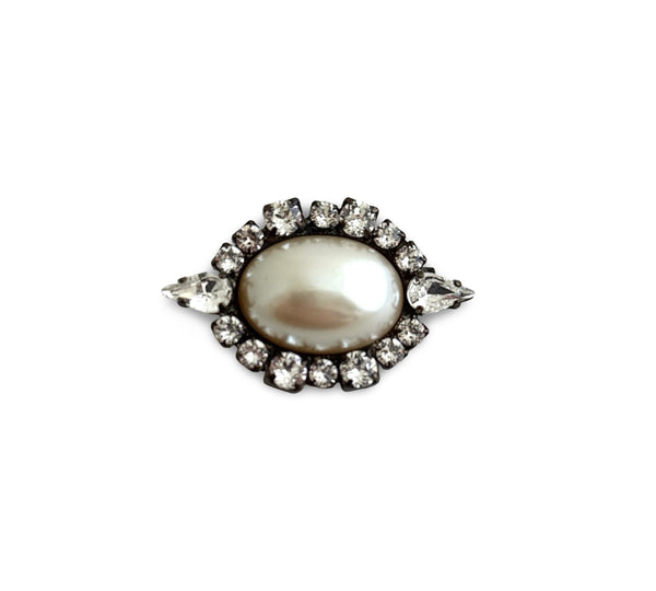 BROOCH DYNASTY PEARL SATINE PIN