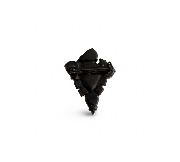 BROOCH DYNASTY JET MARY PIN