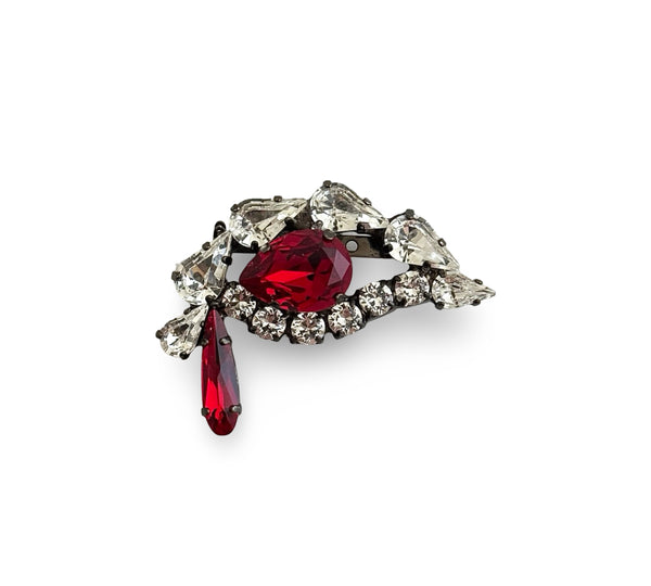 BROOCH DYNASTY ARGOS RUBY EYE PIN