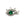 Load image into Gallery viewer, BROOCH DYNASTY SIREN EMERALD EYE PIN
