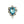 Load image into Gallery viewer, BROOCH DYNASTY SATINE AQUAMARINE PIN
