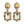 Load image into Gallery viewer, AURUM DYNASTY ANGELINA EARRINGS
