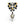 Load image into Gallery viewer, GRAND AURUM JET MUSE MEDAL BROOCH
