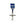 Load image into Gallery viewer, SAPPHIRE MUSE MEDAL BROOCH WITH CROSS DROP
