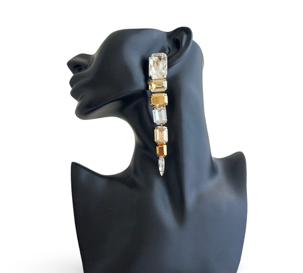 AURUM DYNASTY ANASTASIA DROP EARRINGS