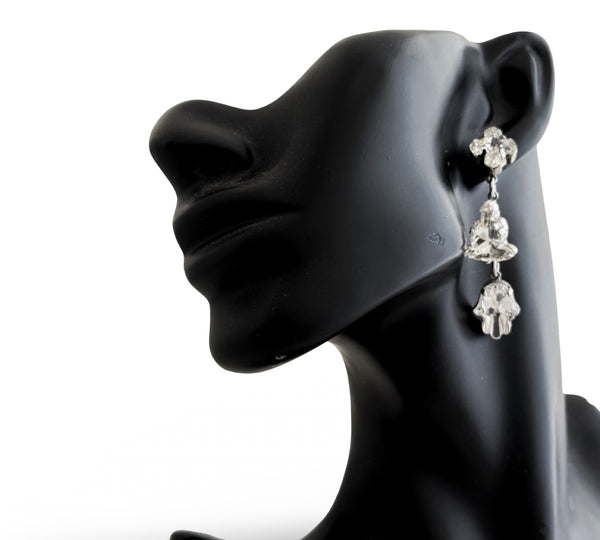 CRYSTAL FAITH DROP EARRINGS - SS26OC