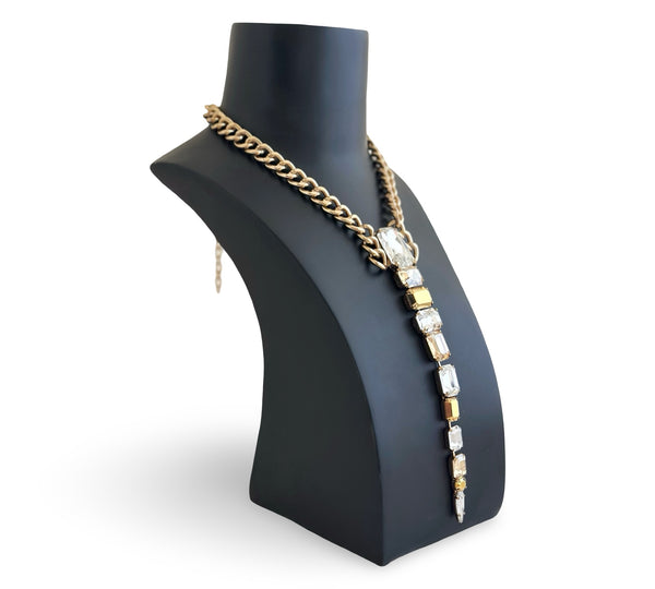 AURUM DYNASTY - Panther Eliza Gold Necklace