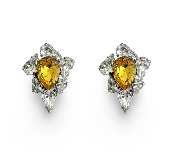 Dynasty Mary Citrine Studs