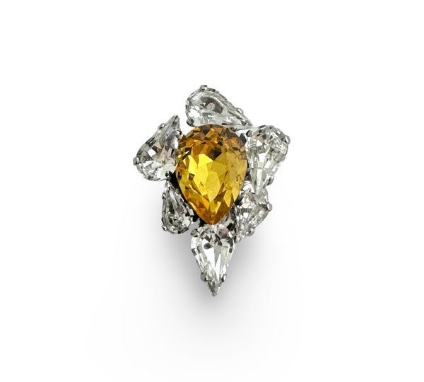 Dynasty Mary Citrine Crystal Ring