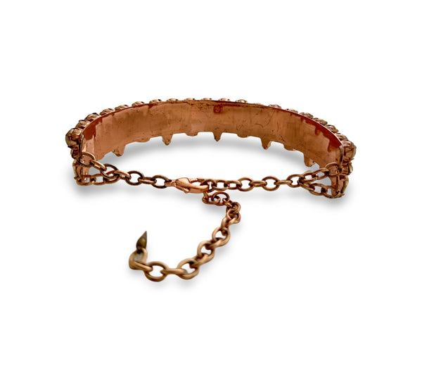 GLADIATOR ROSE GOLD CHOKER - JSS