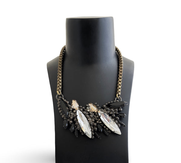 CRYSTAL JET ICARRUS NECKLACE - SS26OC