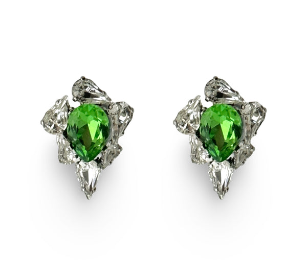 Dynasty Mary Peridot Studs