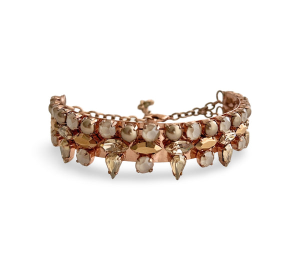 GLADIATOR ROSE GOLD CHOKER - JSS