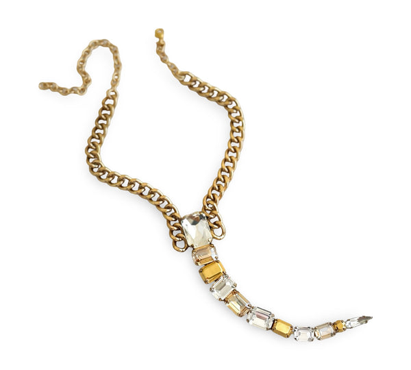 AURUM DYNASTY - Panther Eliza Gold Necklace
