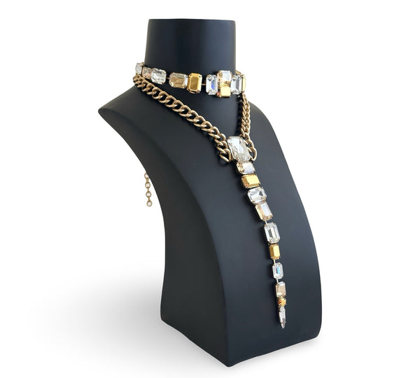 AURUM DYNASTY - Panther Eliza Gold Necklace