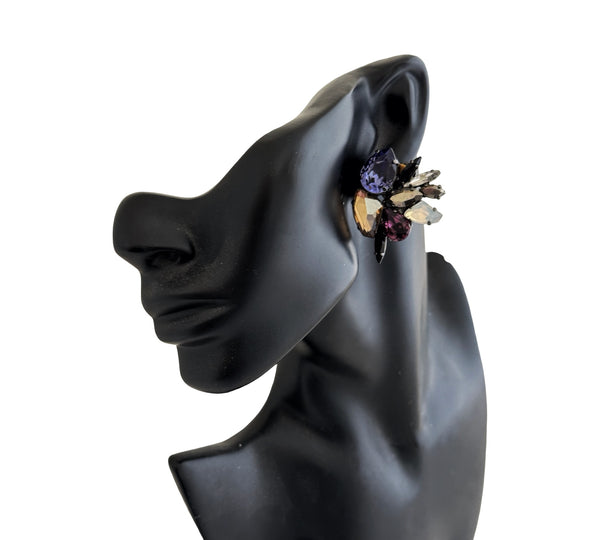 VIOLET ASTRA STUD EARRINGS - SS26OC