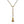 Load image into Gallery viewer, AURUM DYNASTY - Gold Celestial Trilliant Drop Necklace
