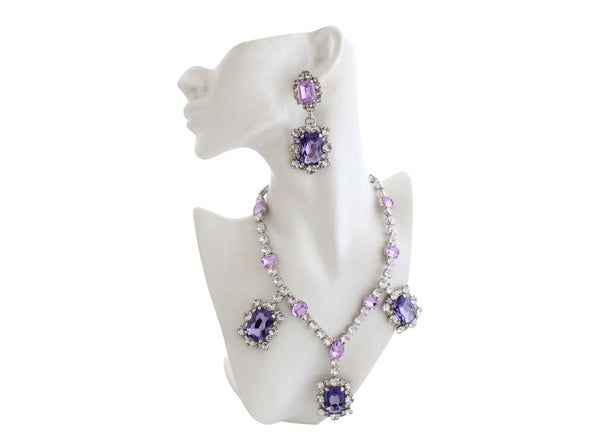 Dynasty Amelia Lilac Amethyst Pendant Necklace