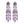 Load image into Gallery viewer, DYNASTY CHRYSILIA LAVENDER CRYSTAL EARRINGS
