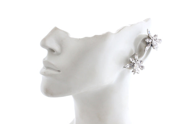 TITAN CRYSTAL EARCUFFS