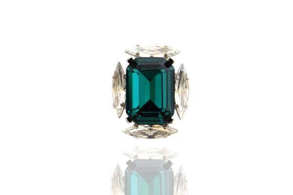 DYNASTY PANTHER EMERALD RING