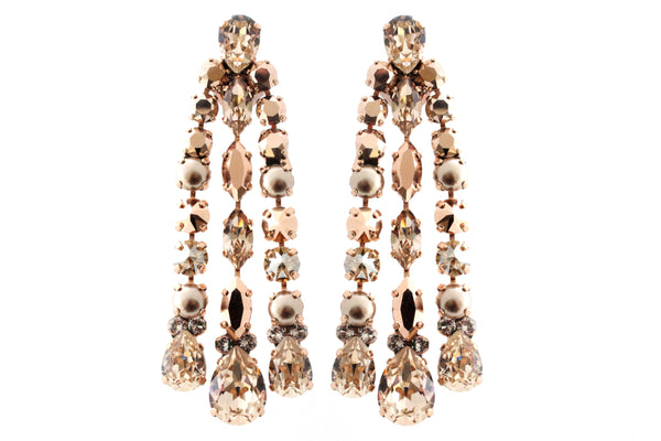 DYNASTY ESTELLE ROSE EARRINGS