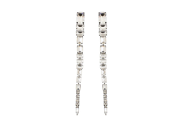 DYNASTY SERPENTINE CRYSTAL EARRINGS