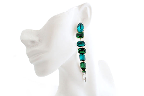 MIA EMERALD EARRINGS