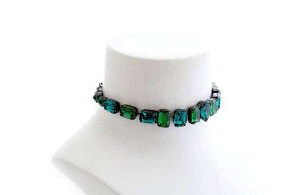 MIA EMERALD NOIR CHOKER