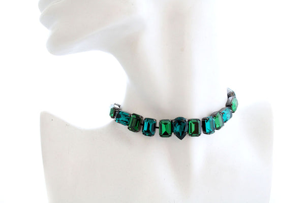 MIA EMERALD NOIR CHOKER