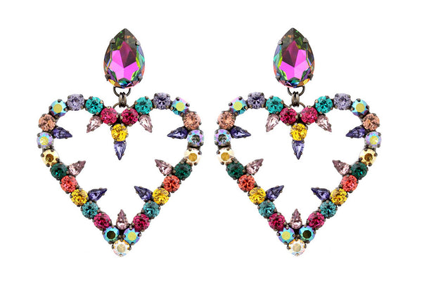 Sacred Heart Carnivale Earrings