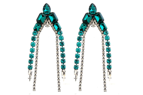 VICTORY EMERALD EARRINGS