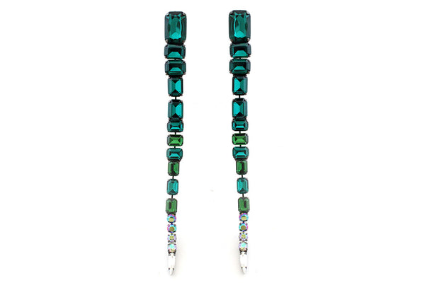 Emerald Serpentine Dynasty Earrings