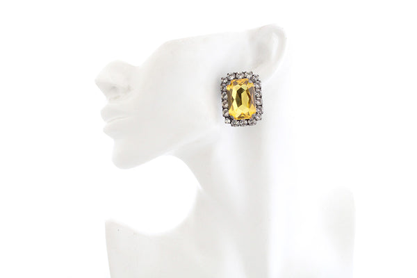 Dynasty Anne Citrine Studs