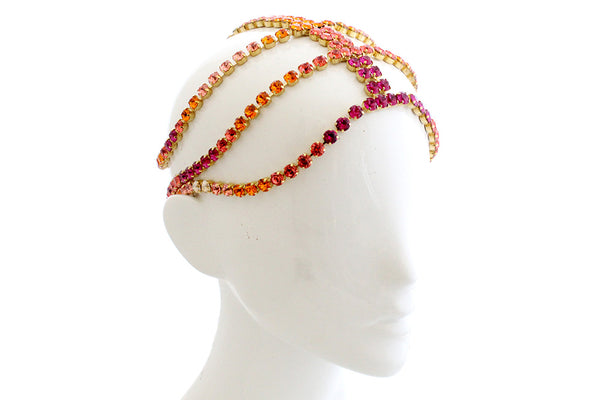 BABYLON CITRUS CRYSTAL HEADPIECE