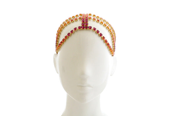 BABYLON CITRUS CRYSTAL HEADPIECE