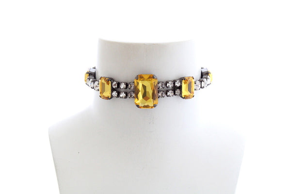 Dynasty Athena Citrine Choker