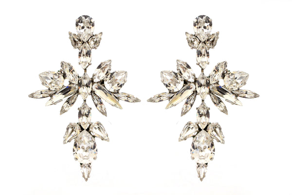 CRYSTAL ARCHANGEL CHANDELIER EARRINGS